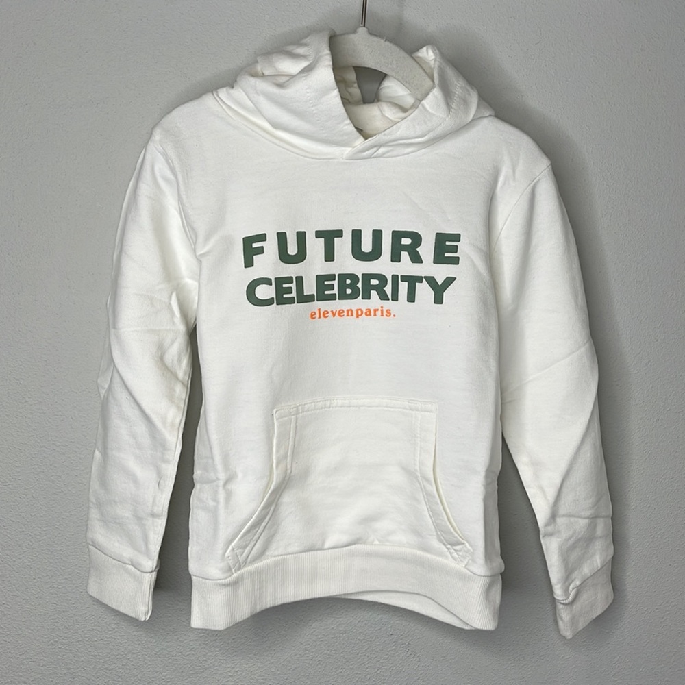Eleven Paris NWT Future Celebrity Hooded Sweatshirt in Size 3T